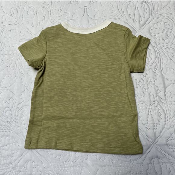 NWT Little Co Lucky One Ringer Tee Size 3m - Picture 3 of 4